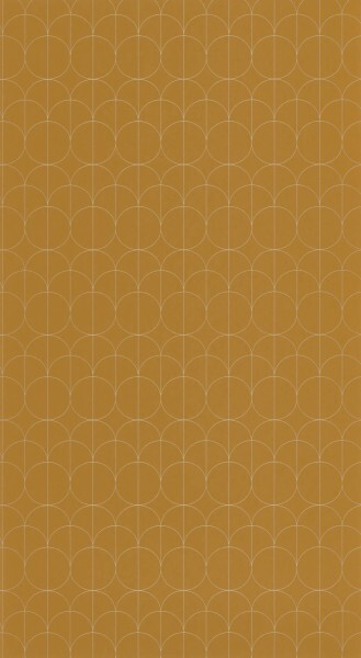 Golden Brown Lines and Shapes Wallpaper Casadeco - 1930 Texdecor MNCT85692323