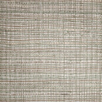 Sage green non-woven wallpaper woven pattern Salt Hohenberger 27090-HTM