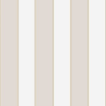 Breite Streifenmuster Tapete cream Stripes 115010