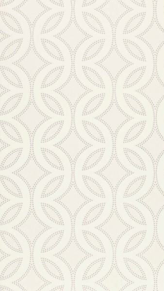 intertwined semicircles beige wallpaper Sanderson Harlequin - Color 1 HPOW110594