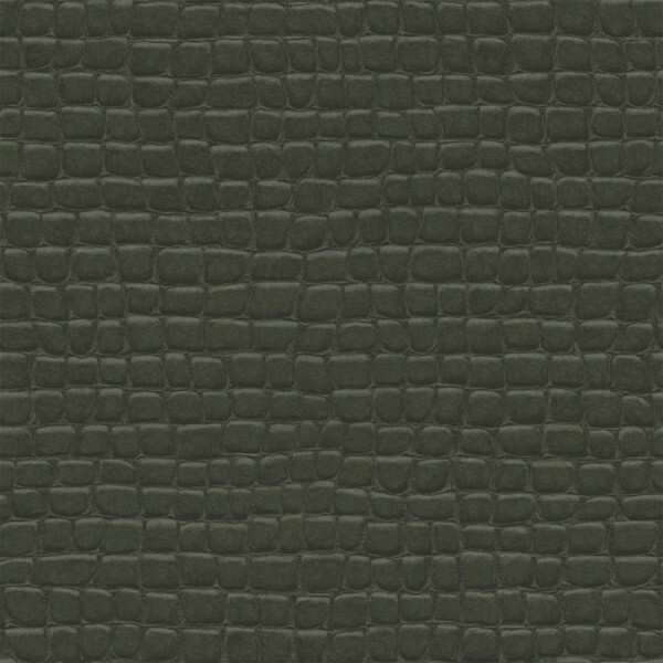 non-woven wallpaper reptile skin pattern green 347781