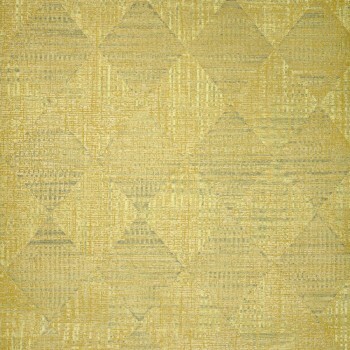 Mustard yellow non-woven wallpaper woven look Pepper Hohenberger 65342-HTM