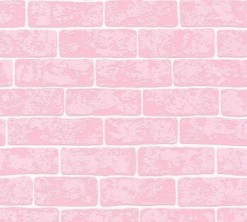 wallpaper pink wall look