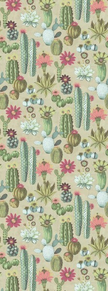 Grünes Wandbild Kaktusoptik Wallpower Favourites Eijffinger 309101