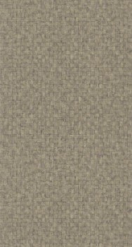 Woven pattern with luster pigments wallpaper sage green Casadeco - Ginkgo Texdecor GINK86257333