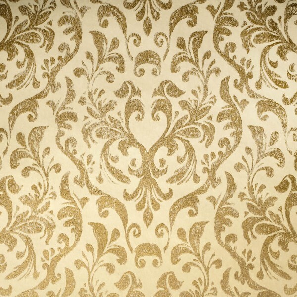 ornaments golden shine effects non-woven wallpaper golden brown Urban Classics 64860-HTM