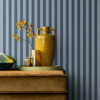 Classic pattern wallpaper navy blue Petite Fleur 5 Rasch Textil 288475