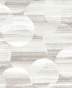 Blurred circles wallpaper gray Casadeco - Utopia Texdecor UTOP85129211