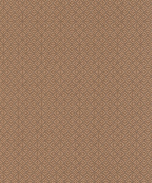 non-woven wallpaper rhombus pattern brown 88617