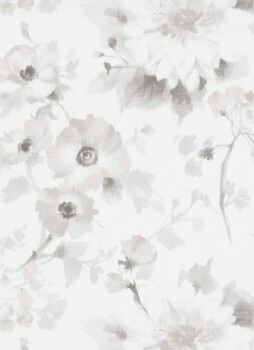 Tapete silber-graue Blumen 33-1005131_L Fashion for Walls