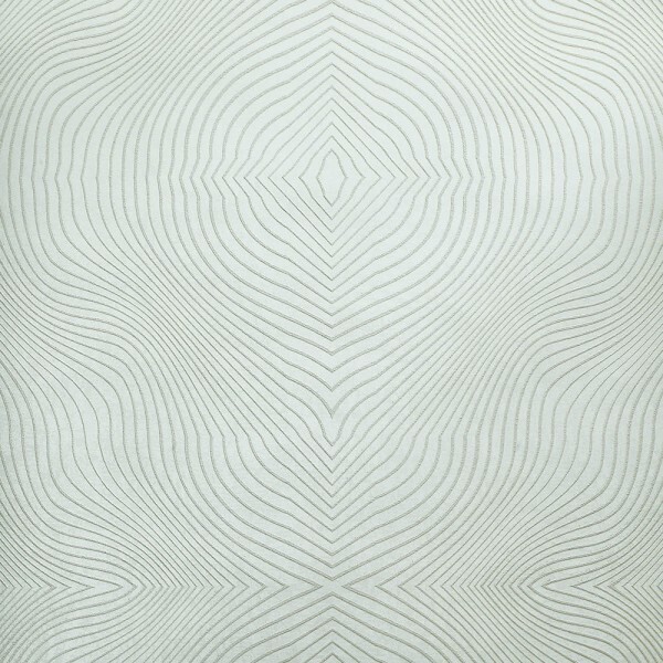 Mint green non-woven wallpaper shiny wavy lines Slow Living Hohenberger 30032-HTM