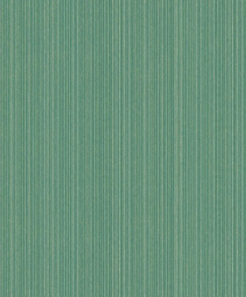 non-woven wallpaper fine lines green 87030