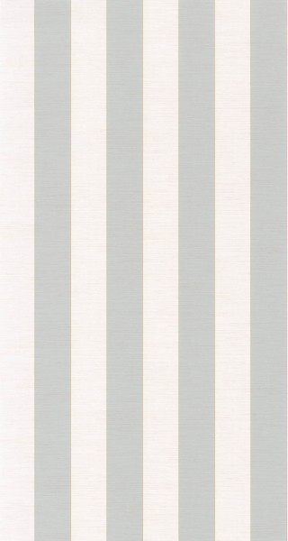 lines wide stripes beige sage green non-woven wallpaper Casadeco - Five O'Clock FOCL85837105