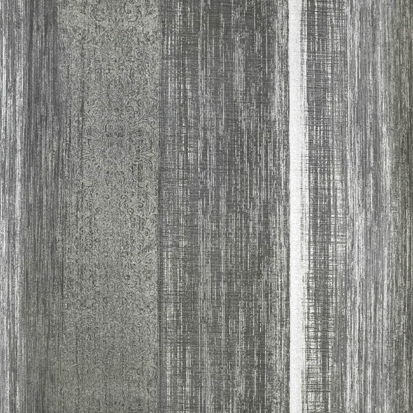 Anthracite non-woven wallpaper silver shimmering lines stripes Precious 65200-HTM