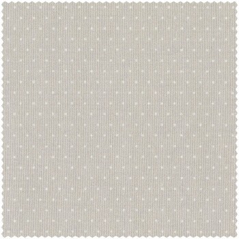 Small circles decorative fabric beige Petite Fleur 5 Rasch Textil 871707