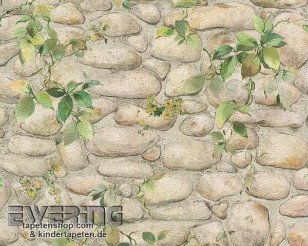 SALE offer 1 role AS Creation 8-8344-16 stone wall green