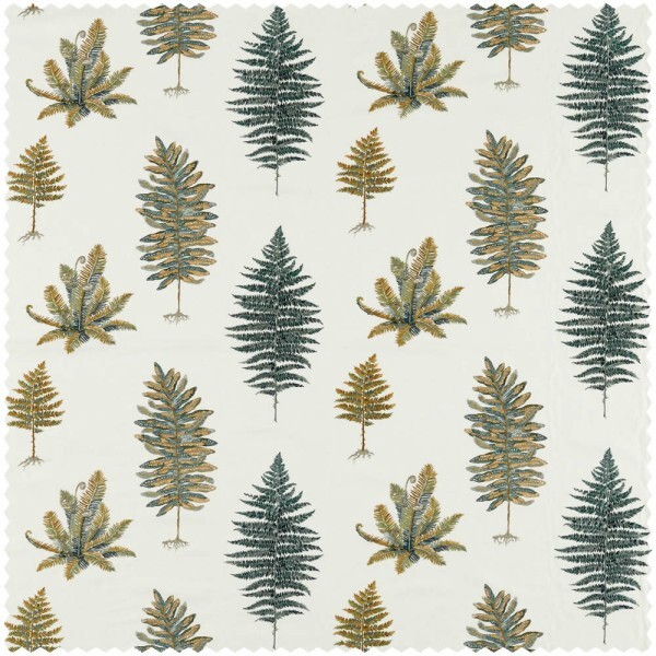 different types of ferns cream decoration fabric Sanderson Arboretum 237320