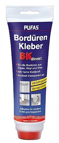 Pufas Glue for borders BK direct in the 250 gr tube